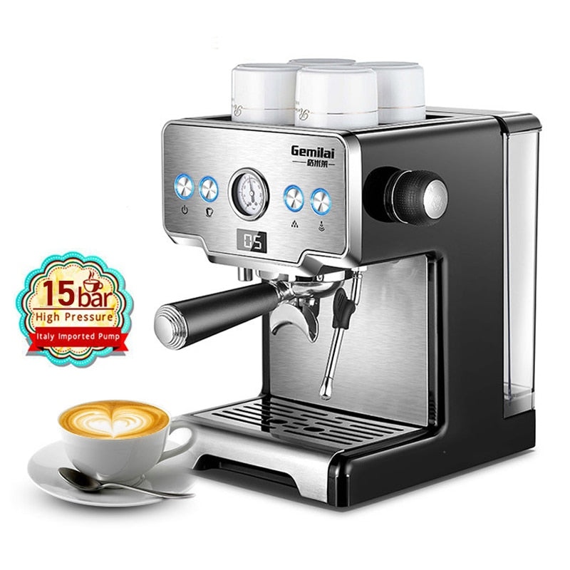 15 bar Italian Coffee Machine semi-automatic